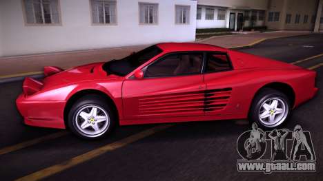 Ferrari 512 for GTA Vice City