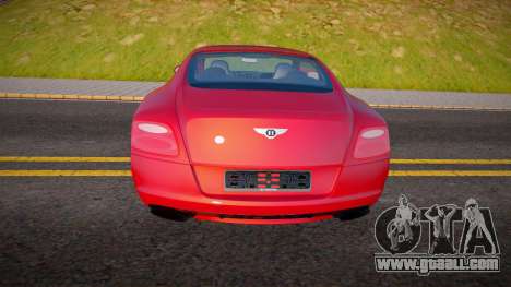 Bentley Continental (DeViL Studio) for GTA San Andreas