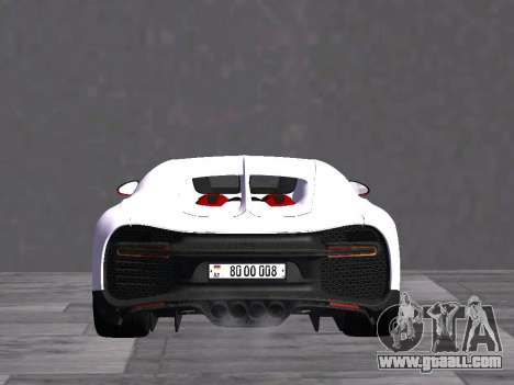Bugatti Chiron AM Plates for GTA San Andreas