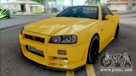 Nissan Skyline GT-R R34 V-Spec II Nur 1999 for GTA San Andreas