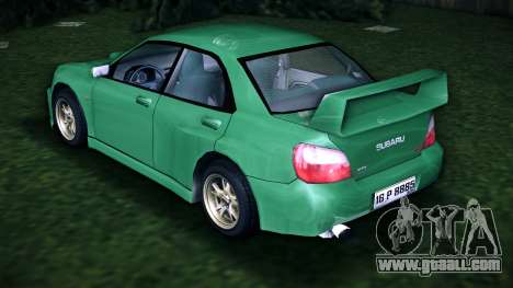 Subaru Impreza for GTA Vice City