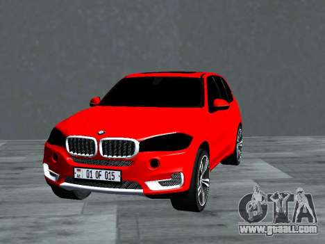 BMW X5 F15 Tinted for GTA San Andreas