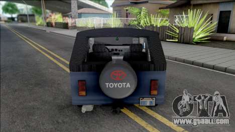 Toyota Owner Type Jeep (Toyota Inspired) for GTA San Andreas