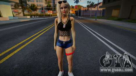 Blonde Girl for GTA San Andreas