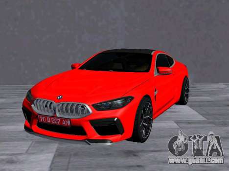 BMW M8 Competition Tinted for GTA San Andreas