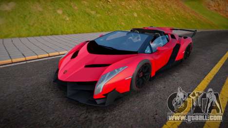 Lamborghini Veneno Roadster (R PROJECT) for GTA San Andreas