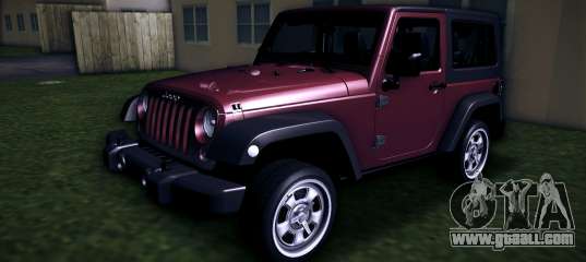 Jeep Wrangler Rubicon 2012 for GTA Vice City