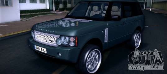 Range Rover Supercharged 2008 (UK Plate) for GTA Vice City