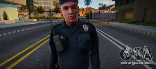 Turkish Police-Superintendent (long sleeves) for GTA San Andreas