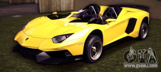 Lamborghini Aventador J for GTA Vice City