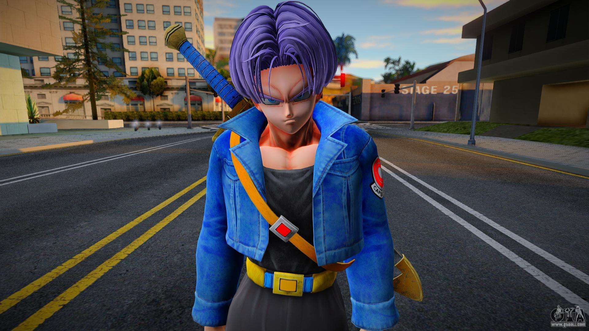 Trunks del Futuro SSJ for GTA San Andreas