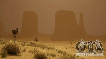 Sandstorm correction for GTA San Andreas Definitive Edition
