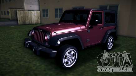 Jeep Wrangler Rubicon 2012 for GTA Vice City