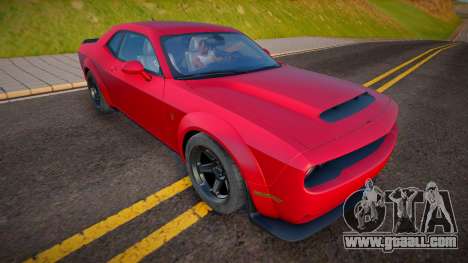 Dodge Challenger SRT Hellcat (Hucci) for GTA San Andreas