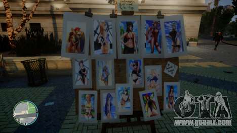 Waifu Street Art for GTA 4