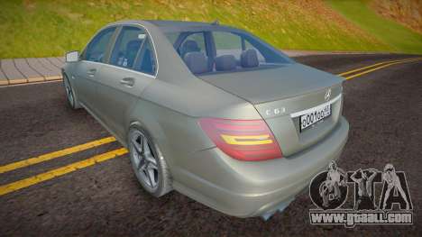 Mercedes-Benz C63 AMG (Union) for GTA San Andreas