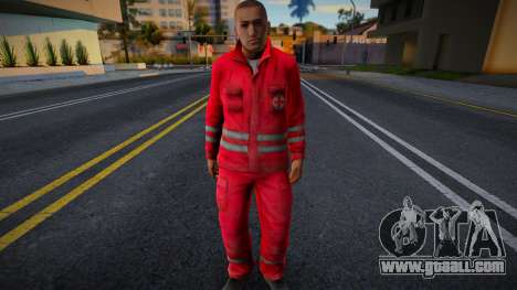 Ambulance worker v5 for GTA San Andreas