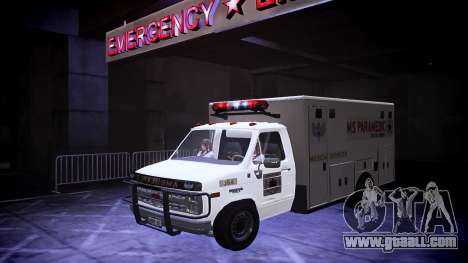 Chevrolet G-20 1983 Ambulance for GTA 4