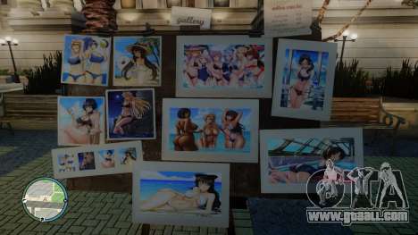 Waifu Street Art for GTA 4