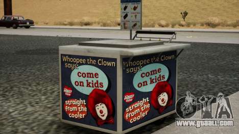 New ice cream cart