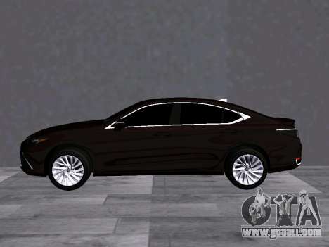 Lexus ES300H 2022 for GTA San Andreas