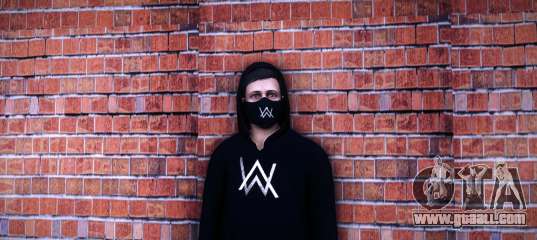 Alan Walker Skin New Version for GTA Vice City