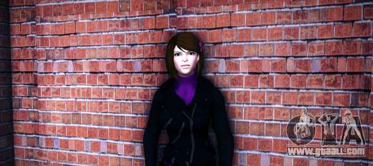 Girl from Saints Row v1 for GTA Vice City
