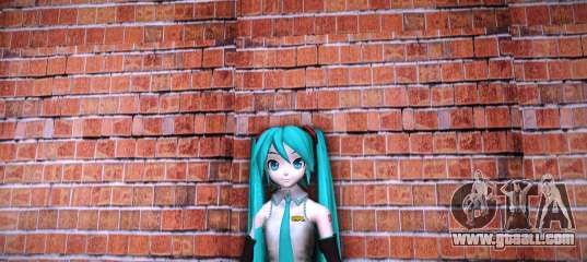 Miku Hatsune for GTA Vice City