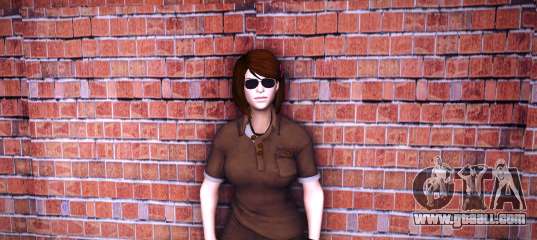 Girl from Saints Row v10 for GTA Vice City
