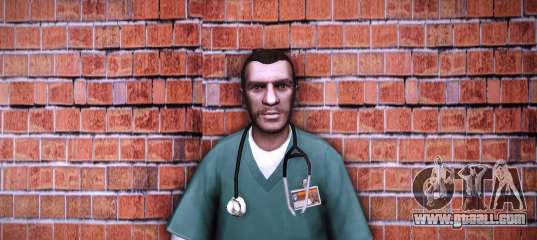 Nico Bellic v5 for GTA Vice City