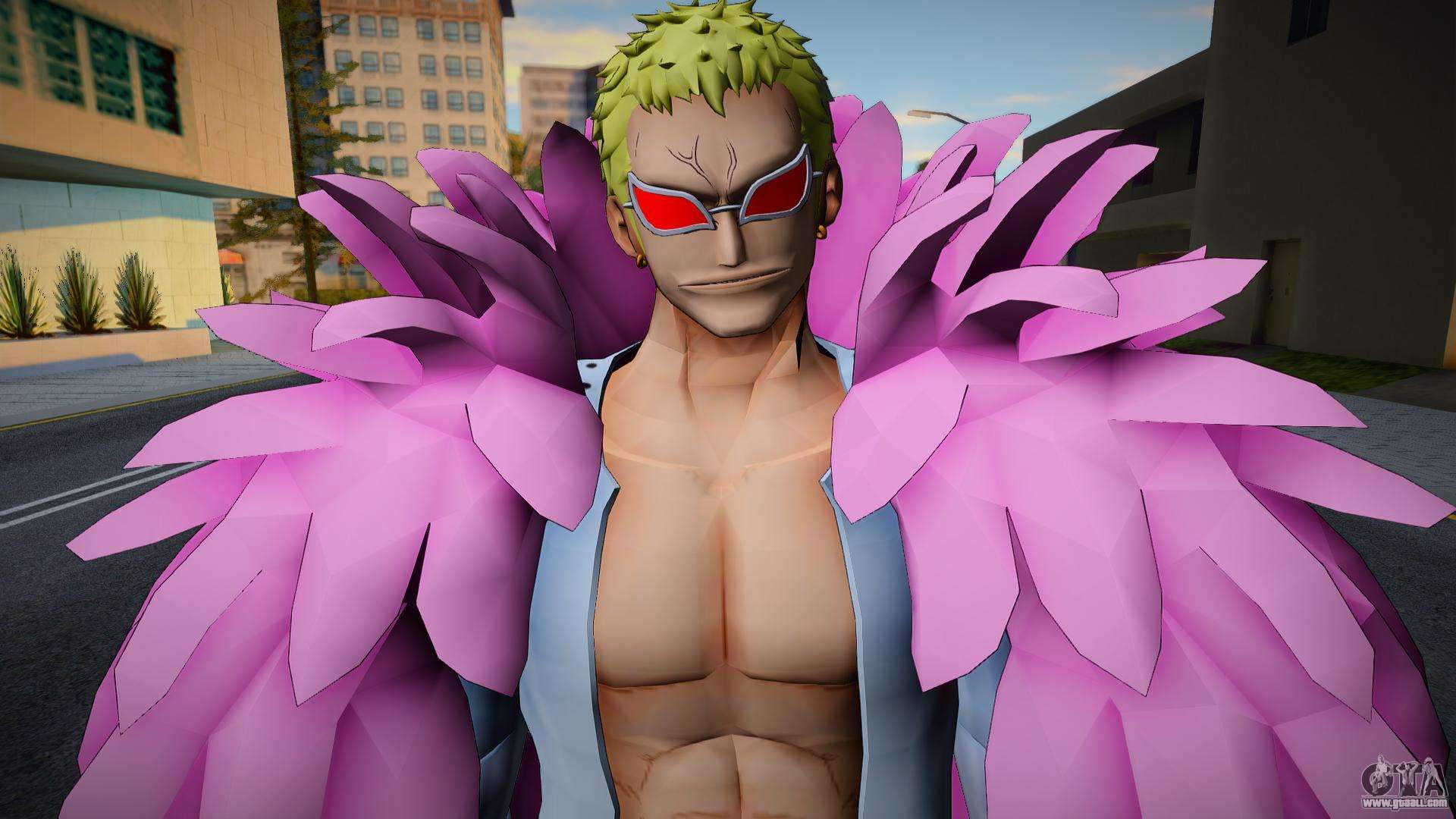 How to make doflamingo outfit on roblox 