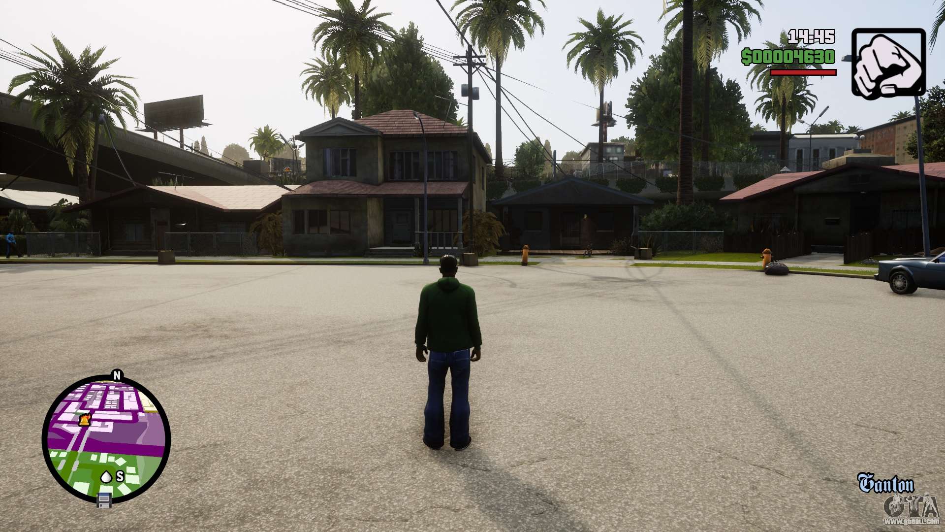 Mobile HUD for SA Definitive Edition for GTA San Andreas