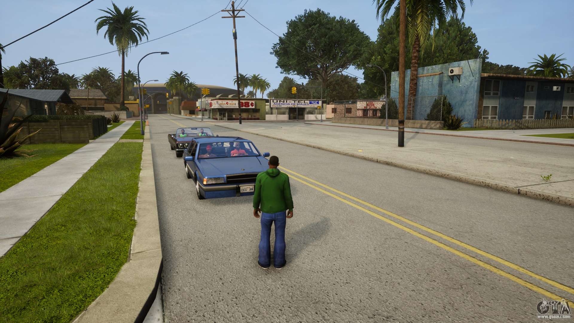 GTA San Andreas Definitive Edition Graphics for SA Mobile Mod