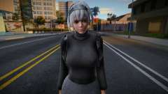 Fiona Cosplay: Shirogane Noel Casual [With Bag] for GTA San Andreas
