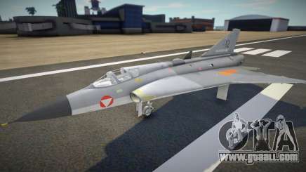 J35D Draken (1.000.000 Flying Hours) for GTA San Andreas