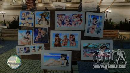 Waifu Street Art for GTA 4