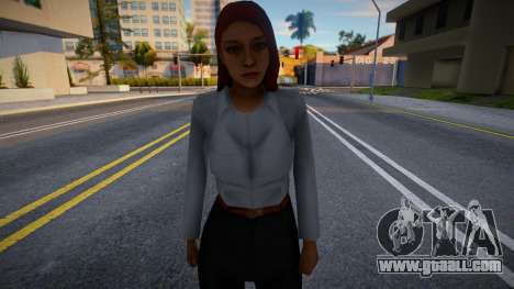 Girl and red hair for GTA San Andreas