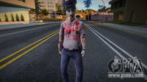 Zombie skin v17 for GTA San Andreas