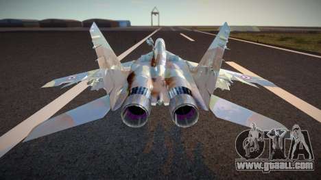 MiG 29 Yemeni army v2 for GTA San Andreas