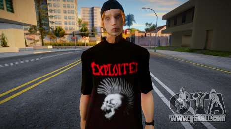 Fashionista in a T-shirt for GTA San Andreas