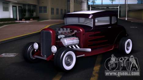 1931 Ford Model A Coupe Hot Rod Stripes V1 for GTA Vice City