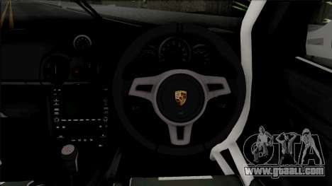Porsche Cayman R 2012 Time Attack (911 Facelift) for GTA San Andreas