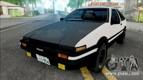 Toyota AE86 Initial D 5th for GTA San Andreas