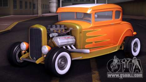 1931 Ford Model A Coupe Hot Rod Stripes V2 for GTA Vice City