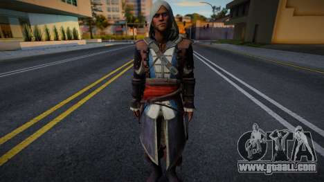 Edward Kenway from AC4 for GTA San Andreas