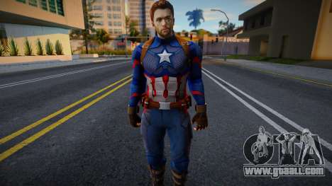 Capitan America for GTA San Andreas