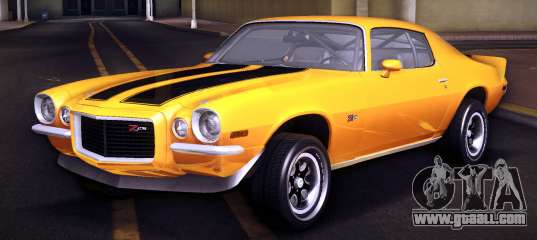 Chevrolet Camaro Z28 Mk.II 71 v2 for GTA Vice City