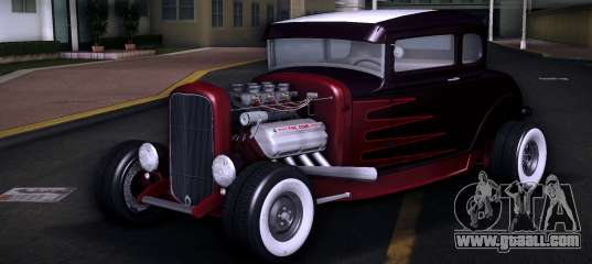 1931 Ford Model A Coupe Hot Rod Stripes V1 for GTA Vice City