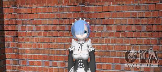 Re Zero, Rem Full for GTA Vice City