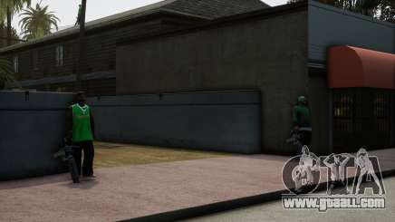 Realistic Defenders Of Grove Street for GTA San Andreas Definitive Edition
